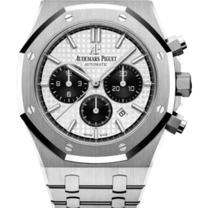 Home royal oak panda white dial chronograph