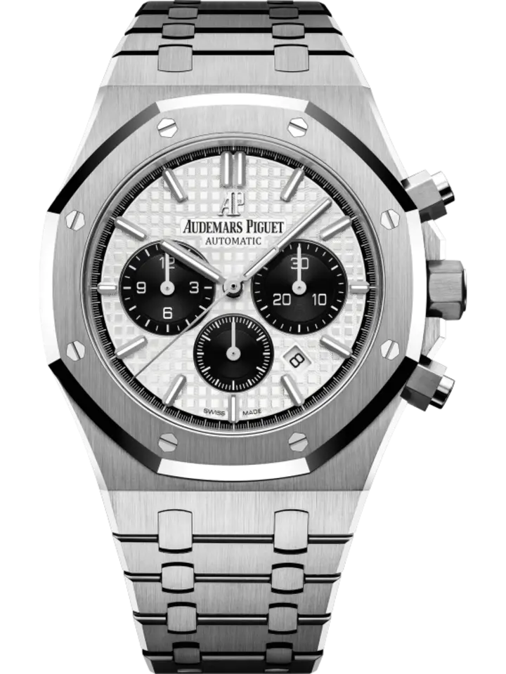 royal oak panda white dial chronograph royal oak panda white dial chronograph