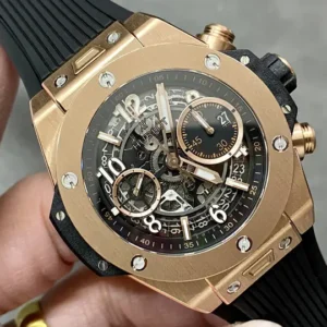 hublot big bang 421.nl.5170.rx gold case black dial