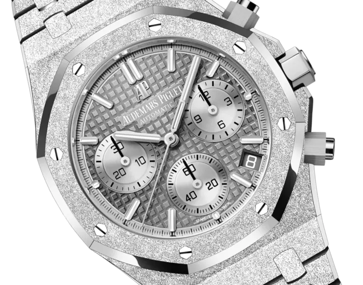 royal oak frosted gold chronograph grey royal oak frosted gold chronograph grey