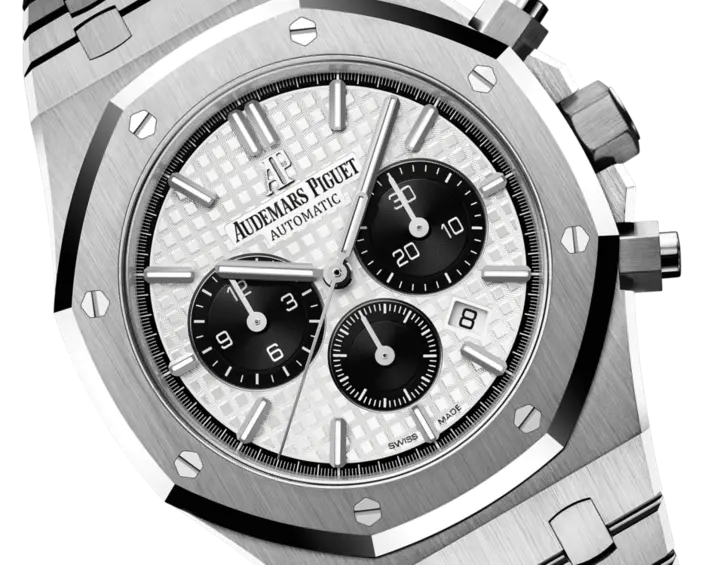 royal oak panda white dial chronograph royal oak panda white dial chronograph
