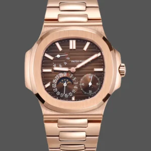 patek philippe nautilus moon phase rose gold 5712