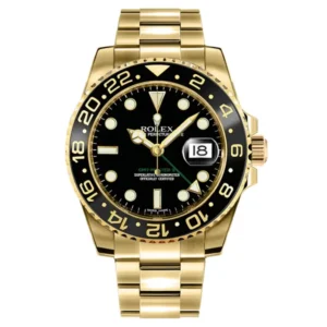 Home rolex gmt master ii gold 116718ln